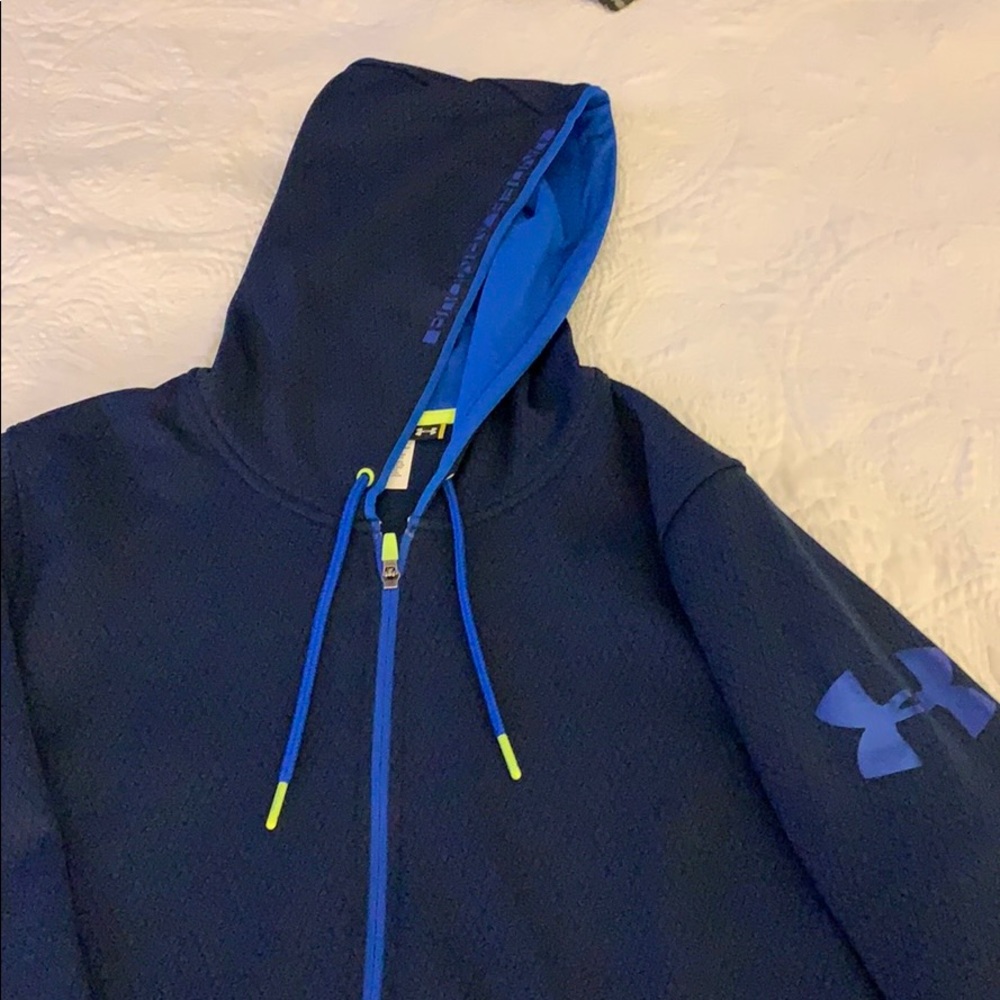 Under armour zip front sweatshirt